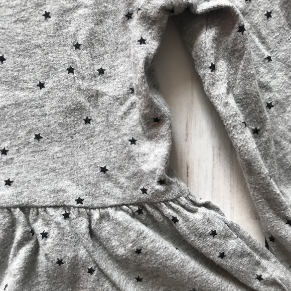 Baby Gap Star Long Sleeve Peplum Tee, size 4 - Picture 7 of 8